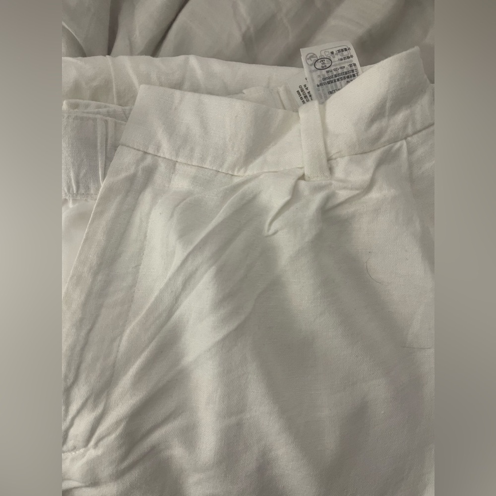 Hollister White Wide-Leg Pants - Picture 5 of 6